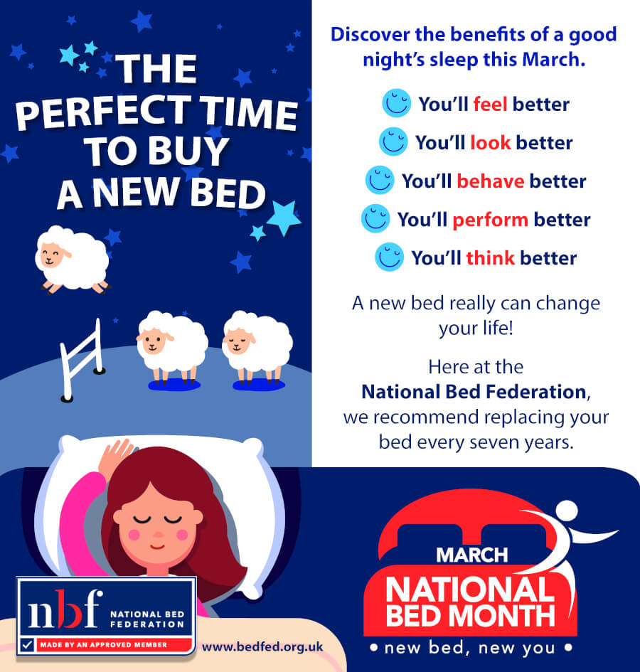 National Bed Month Infographic 1