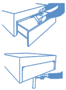 Preparing your Storage Drawers