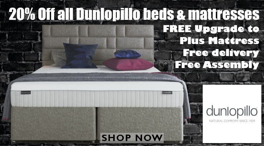 Black Friday Bed Sale Dunlopillo Beds & Mattresses