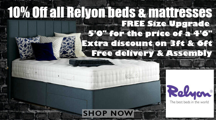 Black Friday Bed Sale Relyon Beds & Mattresses