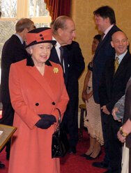 Steven Vokins meets Queen Elizabeth II