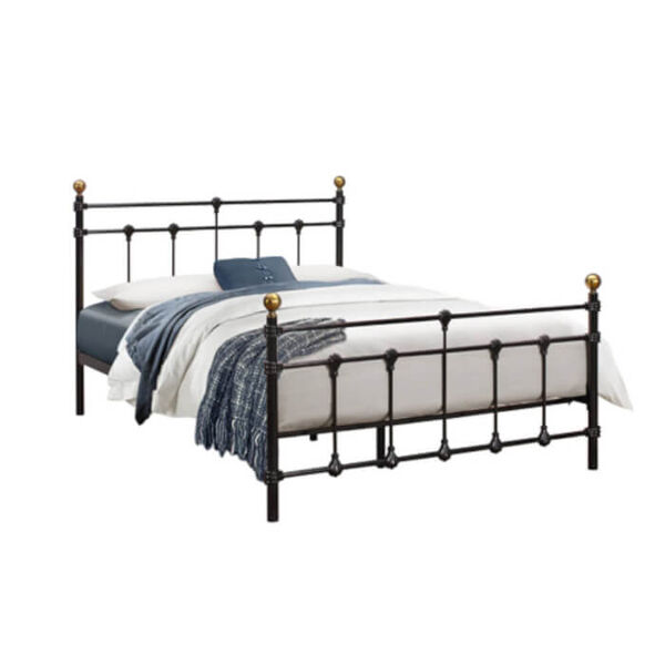 Birlea Atlas Bed Frame Black Birlea Atlas Bed Frame Black