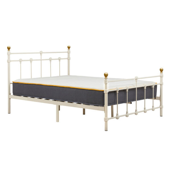 Birlea Atlas Bed Frame Cream Birlea Atlas Bed Frame Cream