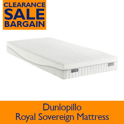Dunlopillo Royal Sovereign Single Mattress Plus Cover