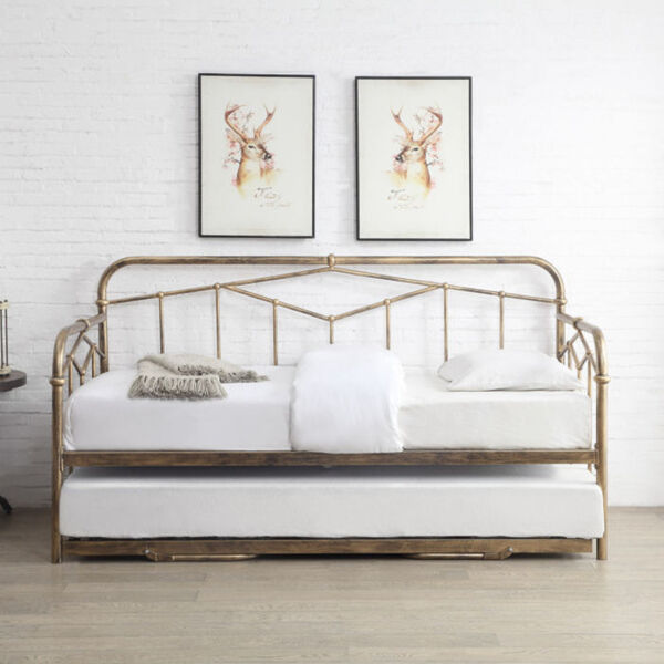 Flintshire Furniture Axton Day Bed - Antique Bronze Flintshire Furniture Axton Day Bed - Antique Bronze