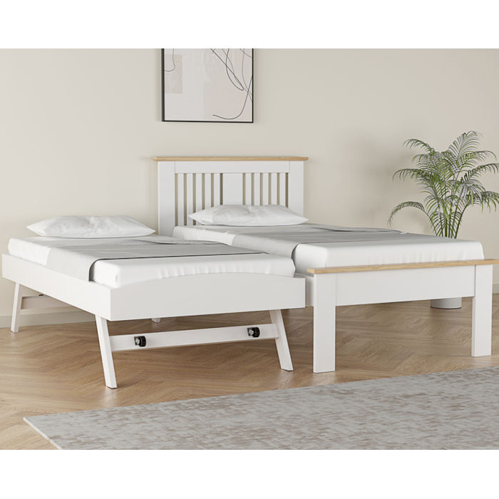 Flintshire Furniture Hendre Guest Bed - White Oak