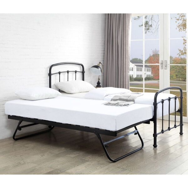 Flintshire Furniture Mostyn Guest Bed - Black Flintshire Furniture Mostyn Guest Bed - Black