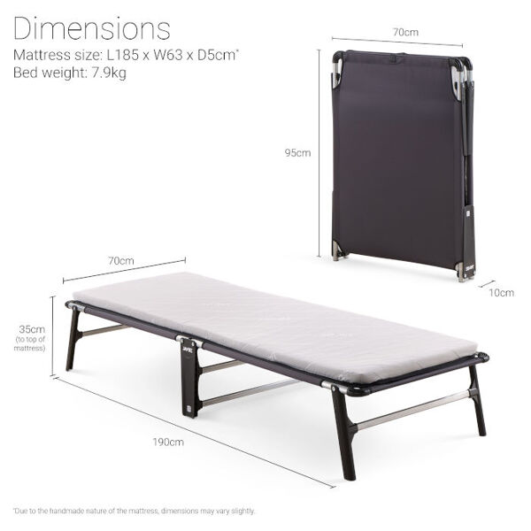 Jay-Be Compact Folding Bed Single