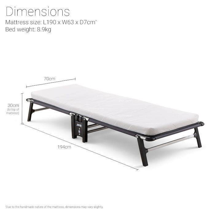 Jay-Be Hideaway Folding Bed Single