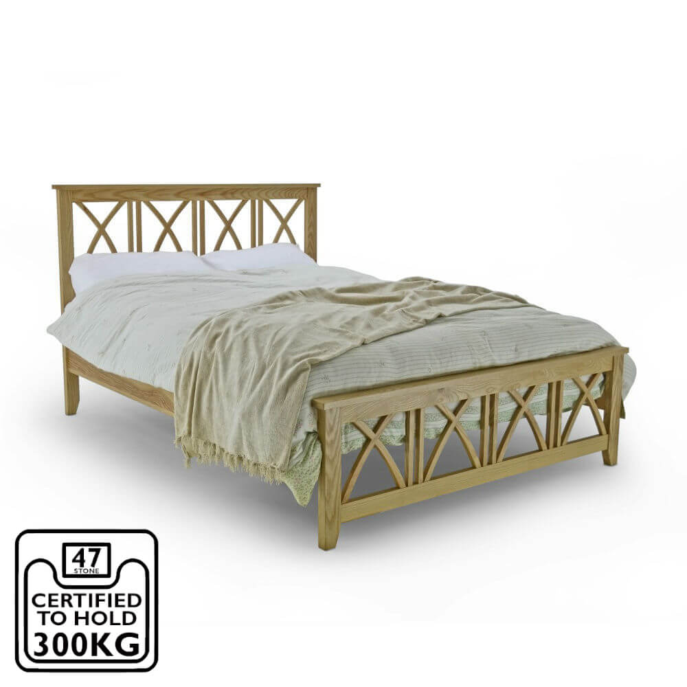 Ashfield Oak Bed Frame Double