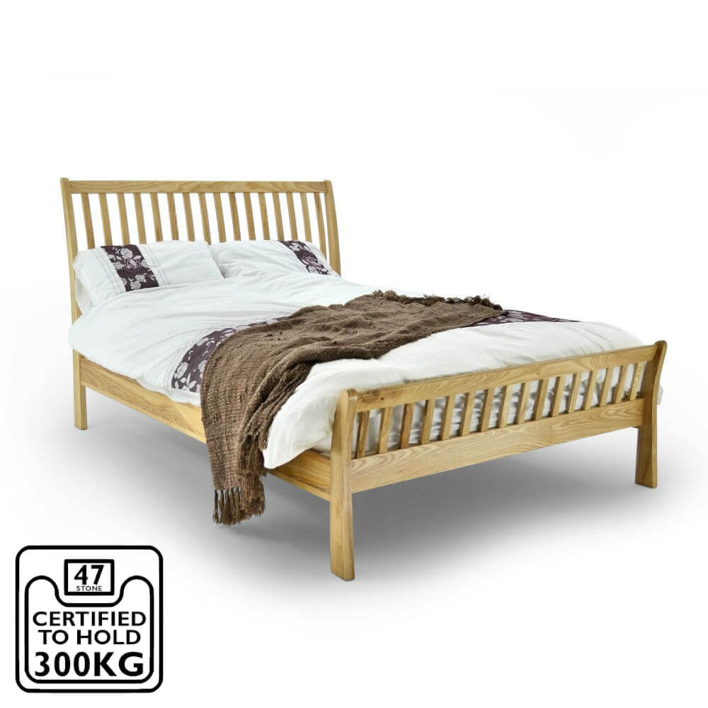 Ashton Oak Bed Frame Double