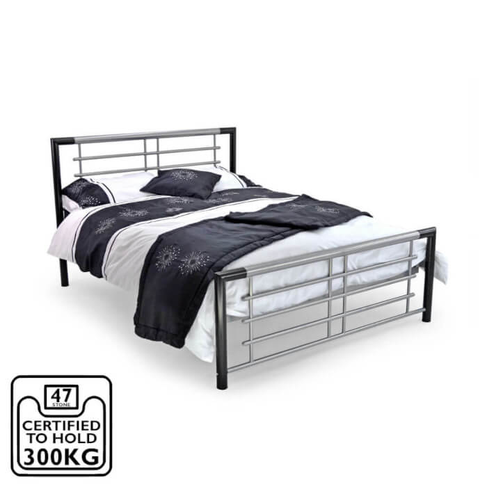 Full size bed frame deals for heavy person