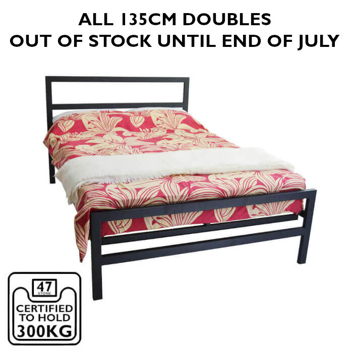 Eaton Bed Frame Strong Metal Bed Frame Big Brand Beds