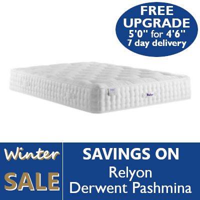 Relyon Derwent Natural Pashmina 2400 Mattress