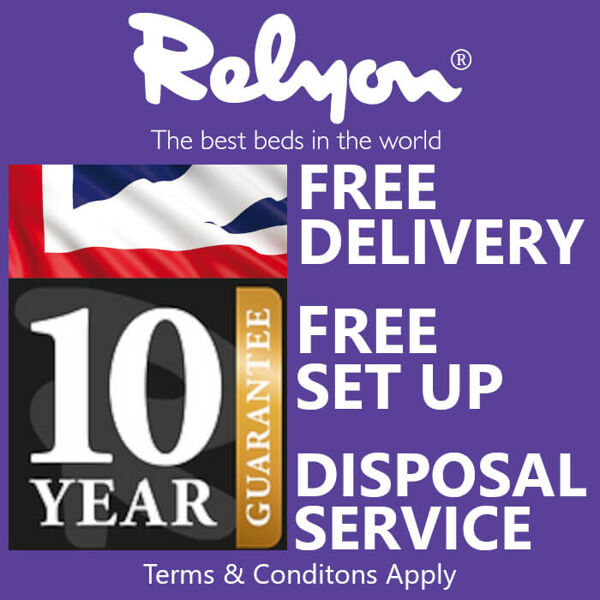 Relyon Aurora Gel Latex Deluxe Mattress Guarantee