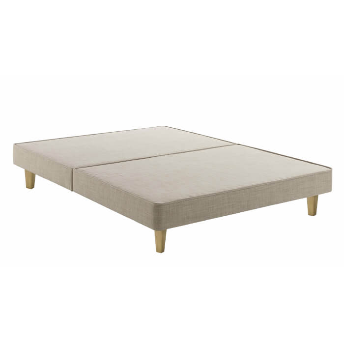 Relyon Luxury Padded Top Divan on Legs King Size