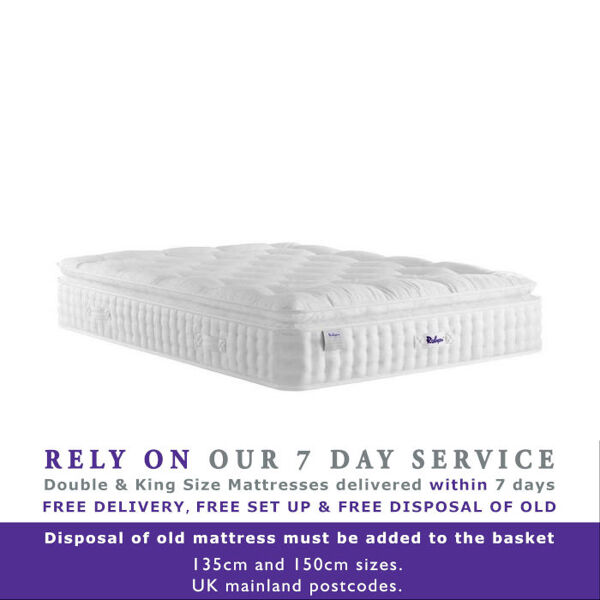 Relyon Luxury Silk 2850 Mattress Mattress Relyon Luxury Silk 2850 Mattress Mattress