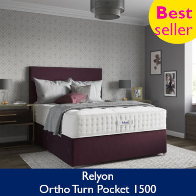 Relyon Ortho Turn Pocket 1500 Divan Bed