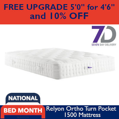 Relyon Ortho Turn Pocket 1500 Mattress