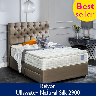 Relyon Ullswater Natural Silk 2900 Divan Bed