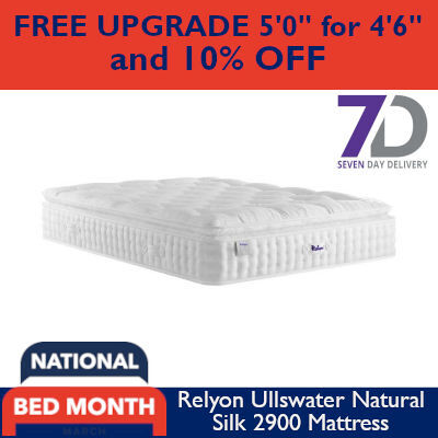 Relyon Ullswater Natural Silk 2900 Mattress