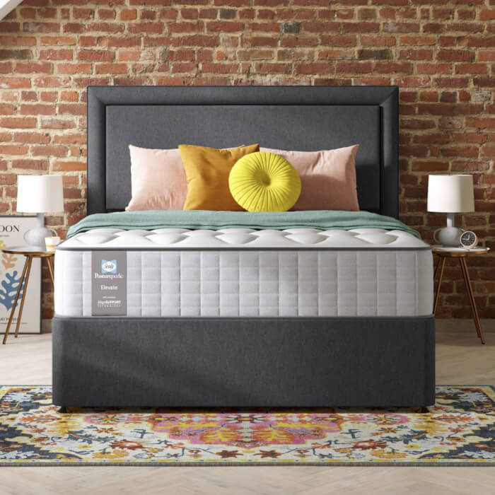 Sealy Riley Divan Bed Super King Size