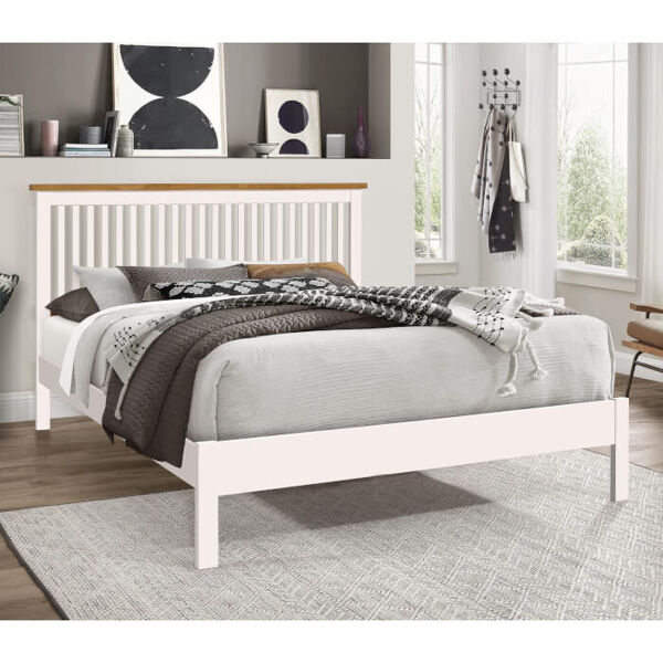 Time Living Ascot Bed Frame White