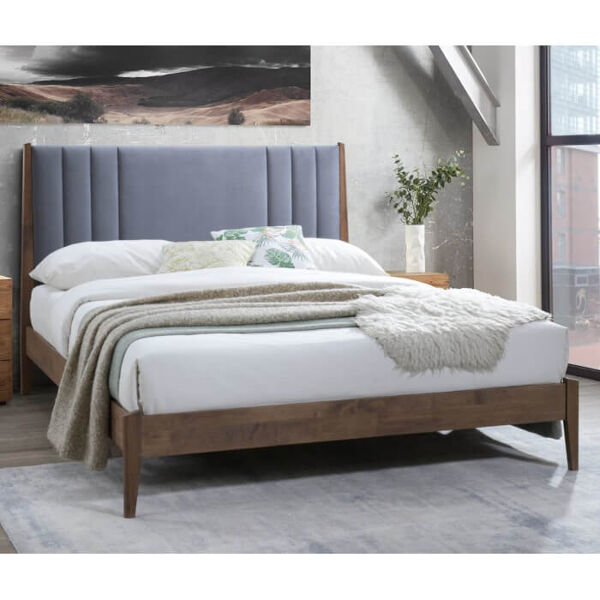 Time Living Cheslyn Bed Frame Dark Grey