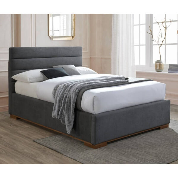 Time Living Mayfair Ottoman Bed Frame Dark Grey