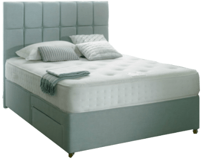 Relyon Pocket Memory Classic divan bed undressed