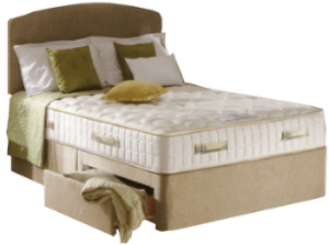 Sealy 1200 Pocket Silver Genoa Divan Bed