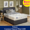 Relyon Coniston Natural Wool 2200 Divan Bed