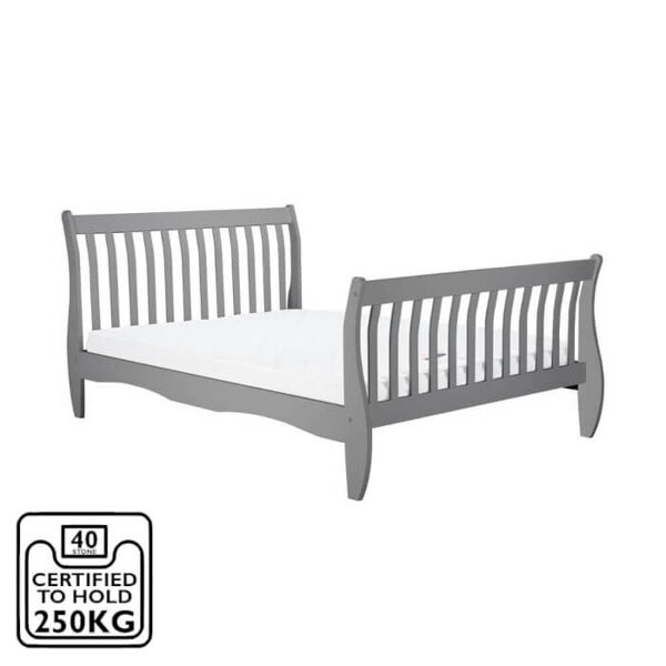 Birlea Belford Bed Frame Double Grey Birlea Belford Bed Frame Double Grey