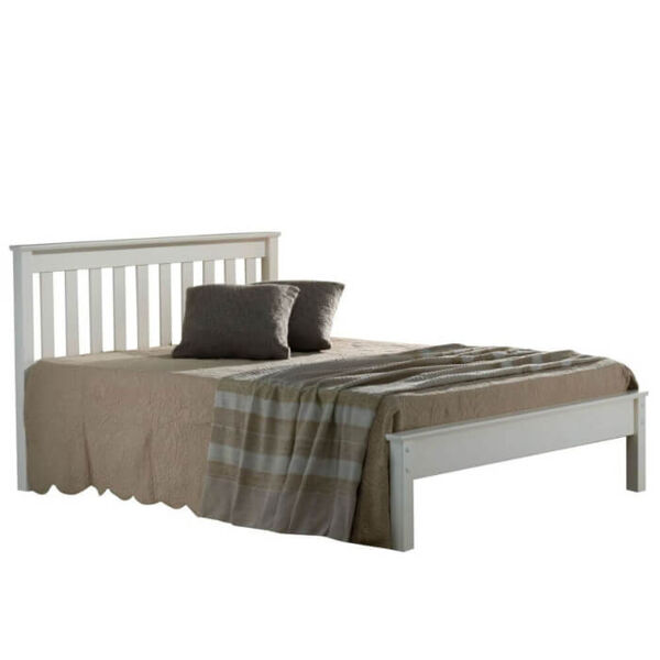 Birlea Denver White Bed Frame King Size
