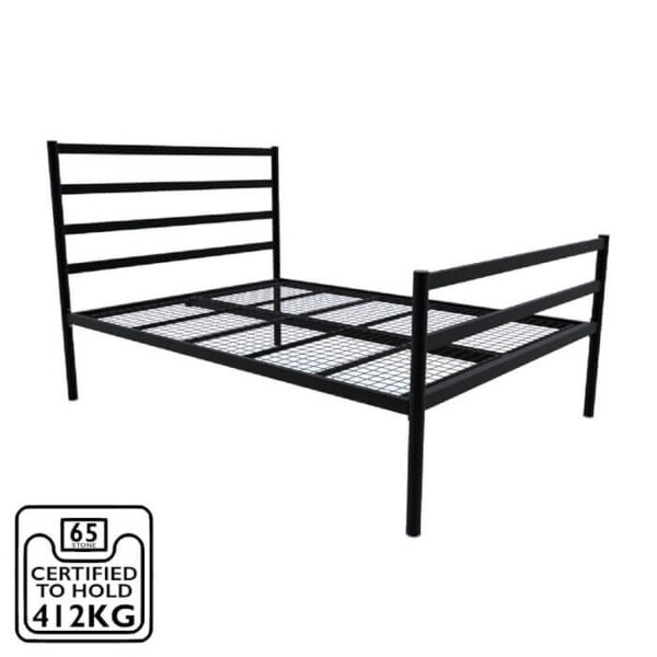 Charlie Wrought Iron Bed Frame King Size