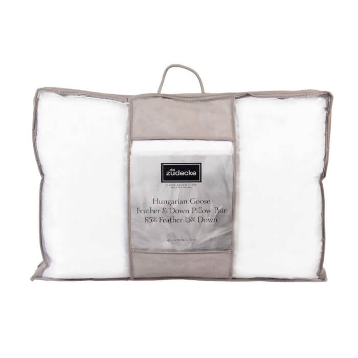 Die Zudecke Hungarian Goose Feather & Down Pillow
