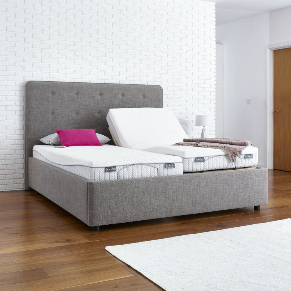 Dunlopillo Orchid Adjustable Bed Small Single Adjustable