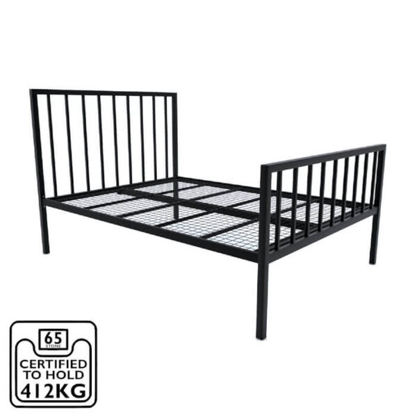 Eleanor Wrought Iron Bed Frame Small Double