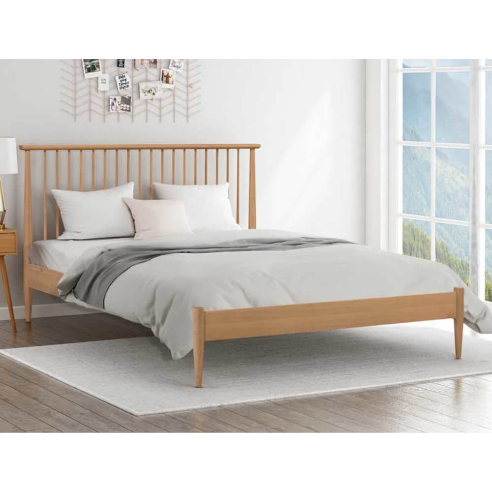 Flintshire Furniture Grosvenor Oak Bed Frame