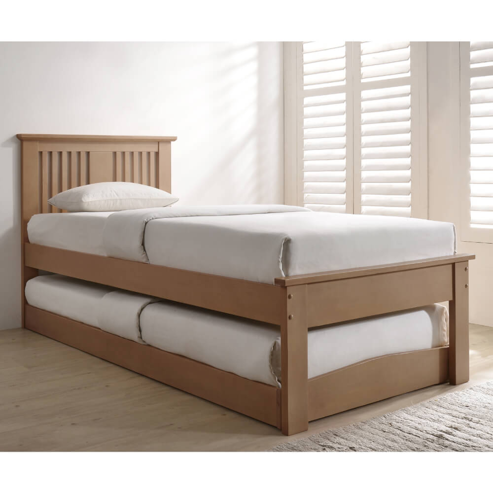 Flintshire Furniture Halkyn Oak Guest Bed Single