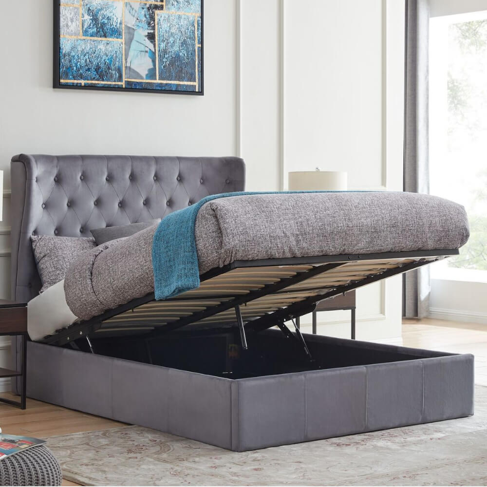 Flintshire Furniture Holway Ottoman Bed Double
