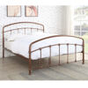 Flintshire Furniture Mostyn Rose Gold Bed Frame