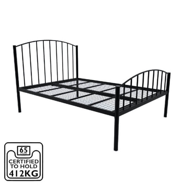 Francesca Wrought Iron Bed Frame Double