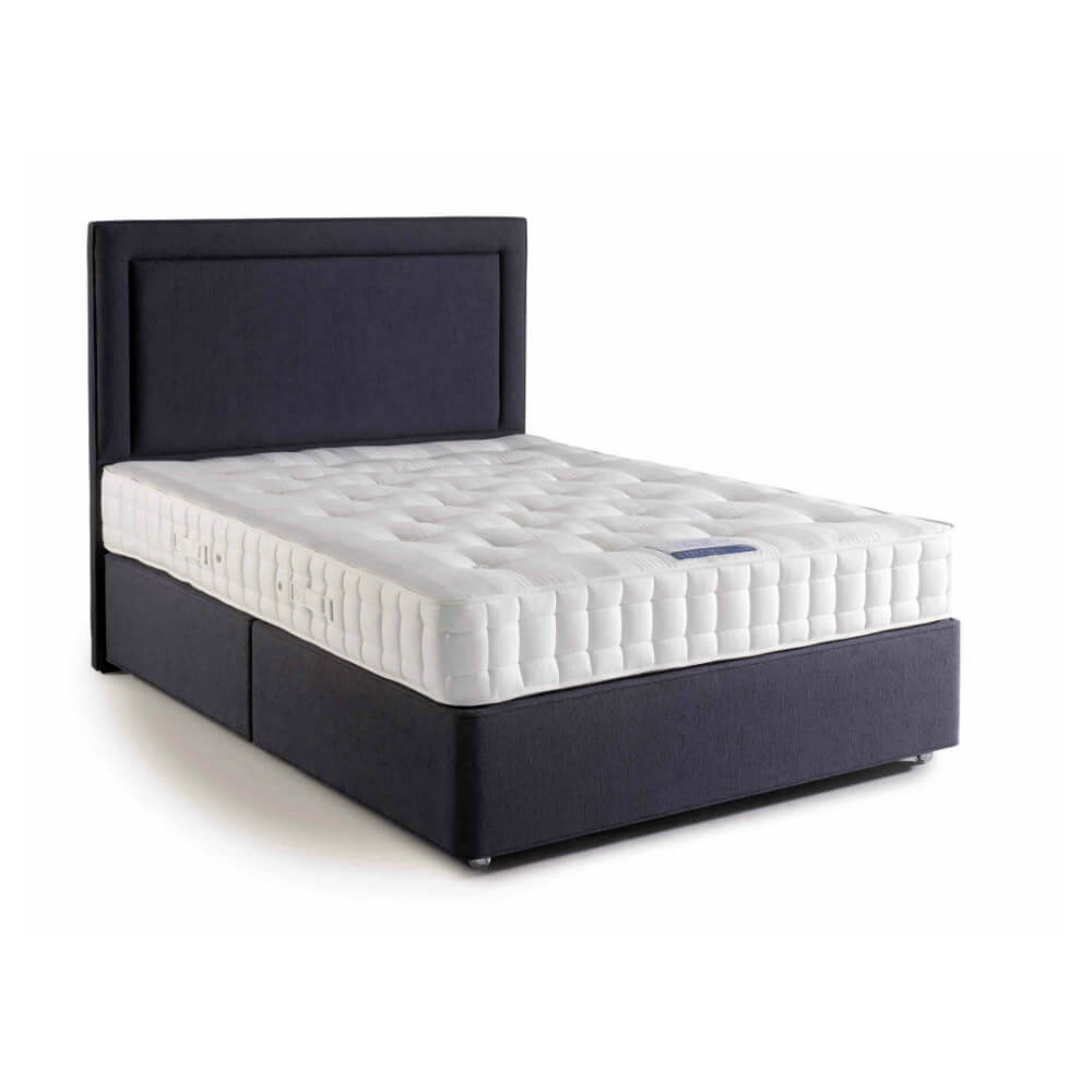 Hypnos Open Coil Sprung Firm Edge Divan Base King Size Linked