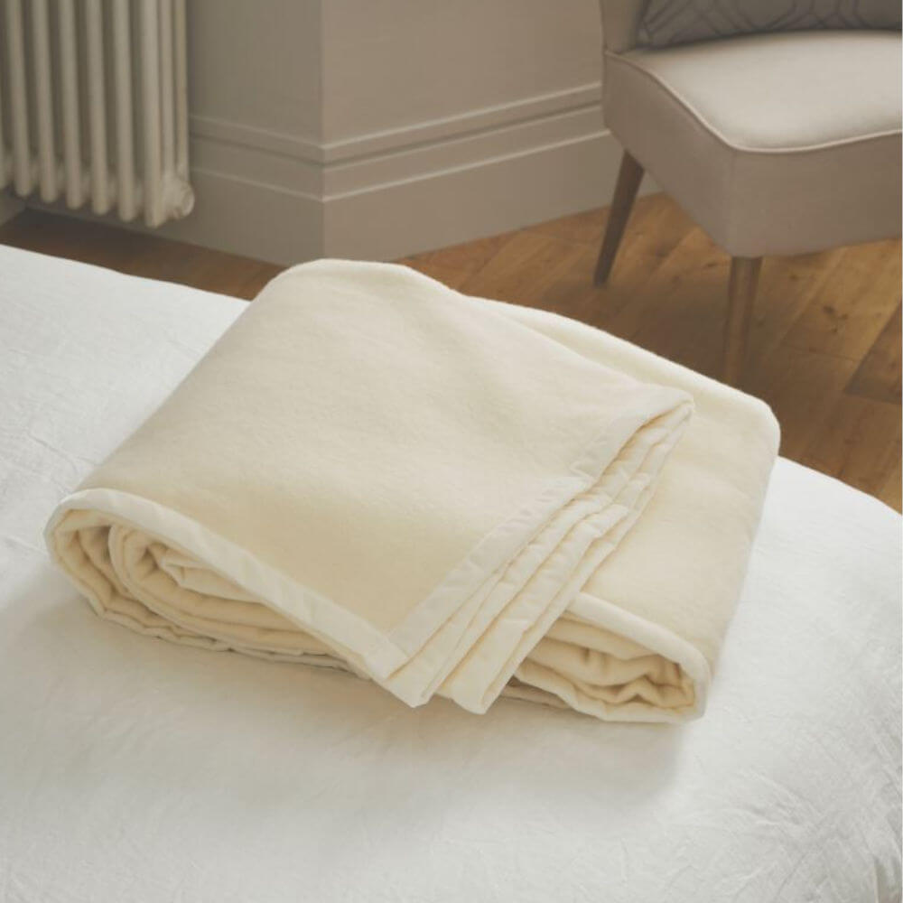 John Atkinson Elizabeth Lambswool Blanket Single
