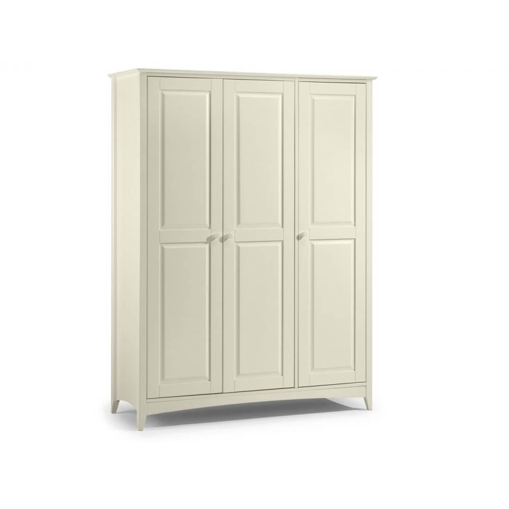 Julian Bowen Cameo Stone White Bedroom Furniture Single