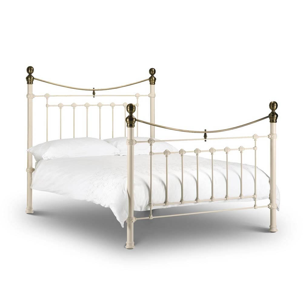 Julian Bowen Victoria White Bed Frame