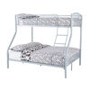 Serene Oslo Sleeper Bunk Bed Silver