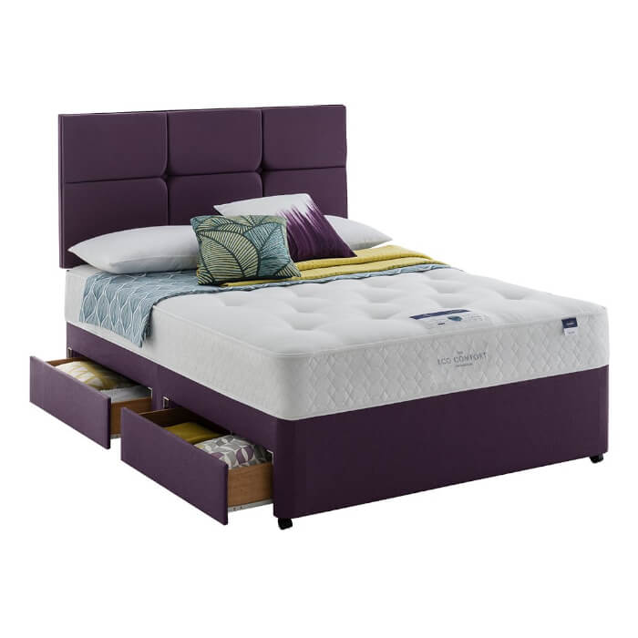 Silentnight Gemini Eco 1200 Divan Bed King Size