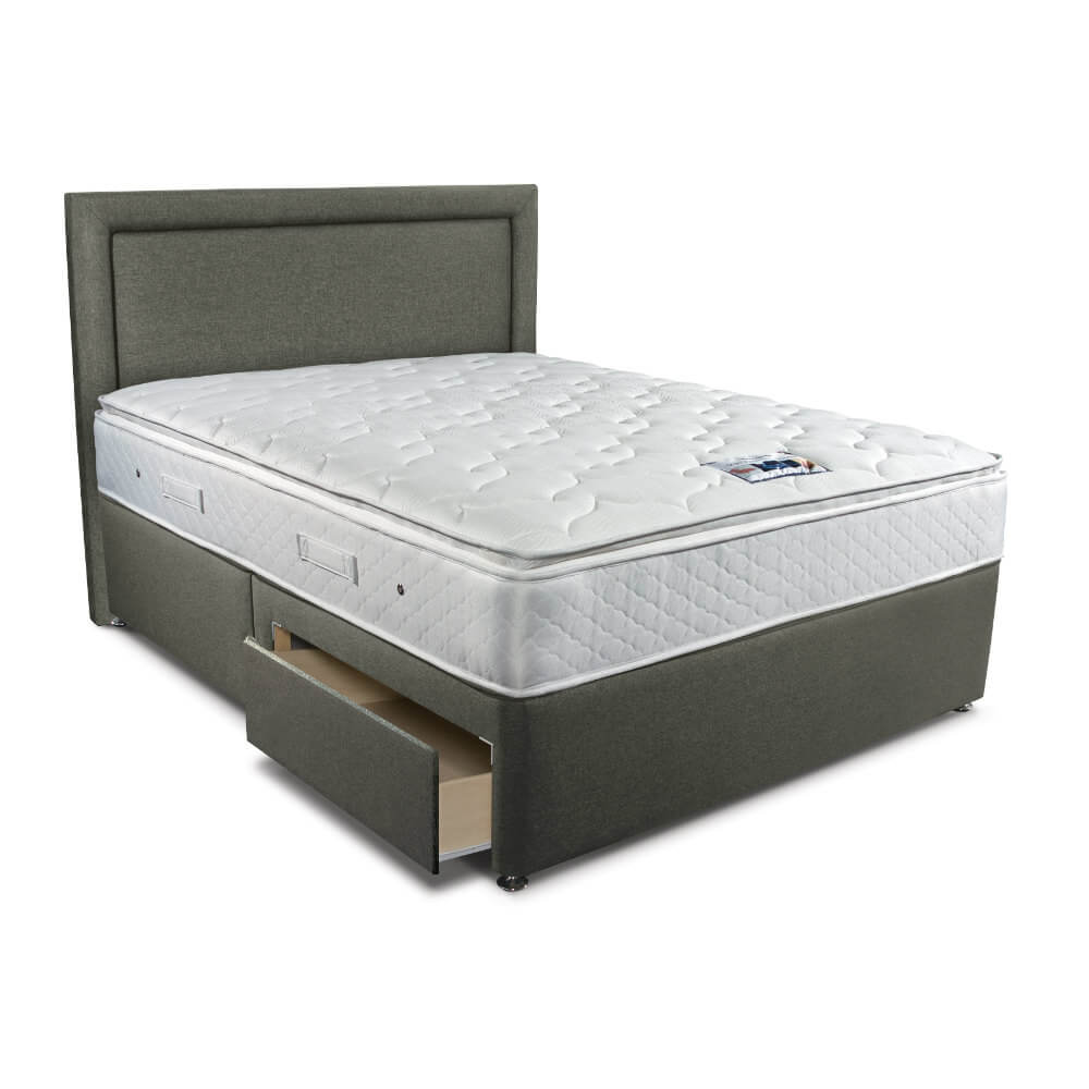 Sleepeezee Memory Comfort 1000 Ottoman Bed King Size